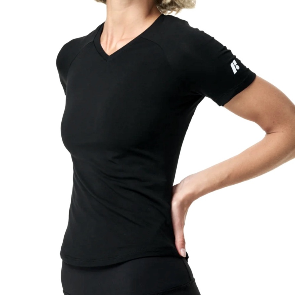 Forme Core V-Neck: Posture Correcting T-Shirt (Black, Medium, Brand New)
